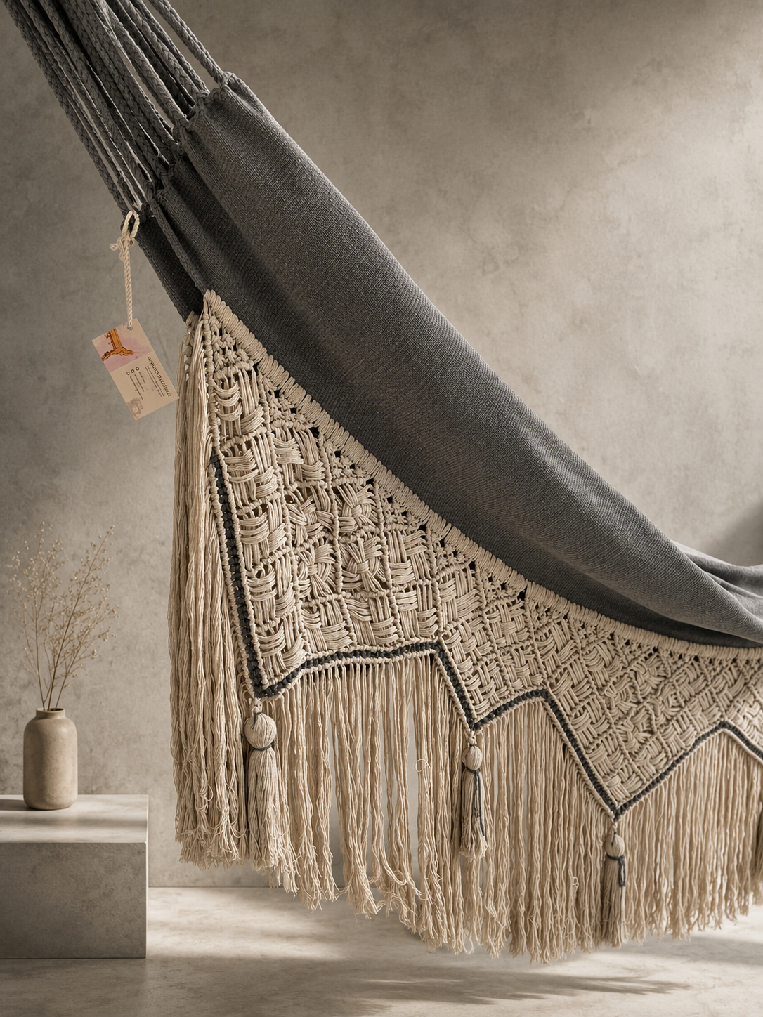 Hamaca Artesanal Siena | Diseño Premium y Confort de Lujo en Algodón