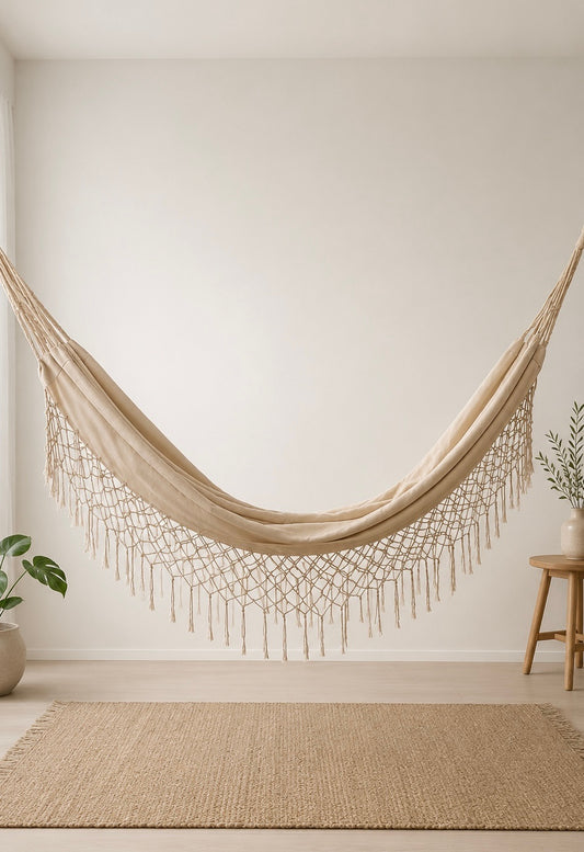 Hamaca Artesanal Alegría - Diseño Vibrante y Confort Natural